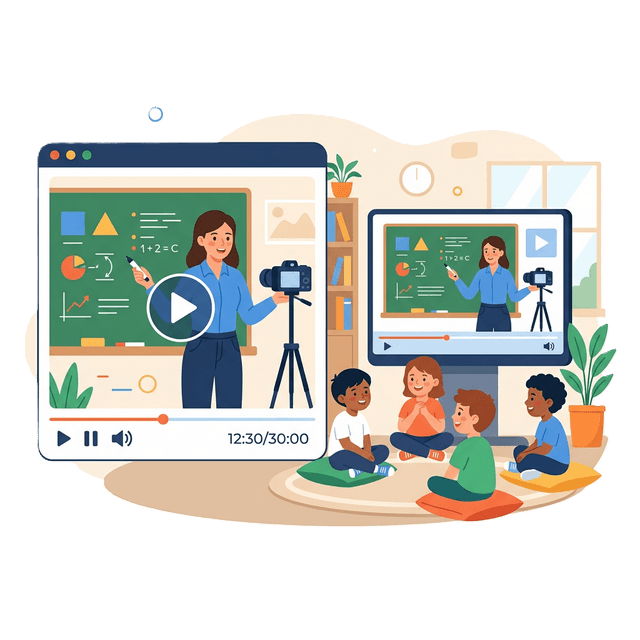 Simulation videos illustration